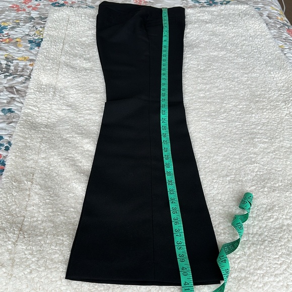 SUEY SHIER flare fabric pants - Picture 4 of 14